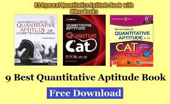 quantitative aptitude book pdf